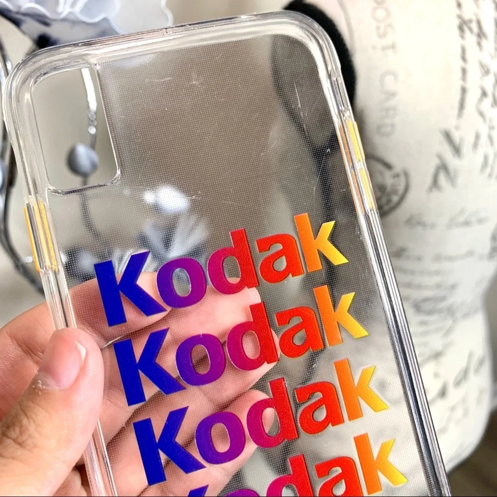 Kodak Clear Colorful Ipone XS MAX Case